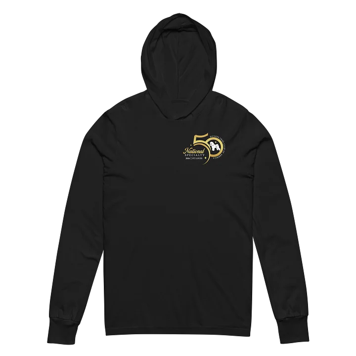50th National Specialty Long Sleeve Hooded Tee - Black product image (2)