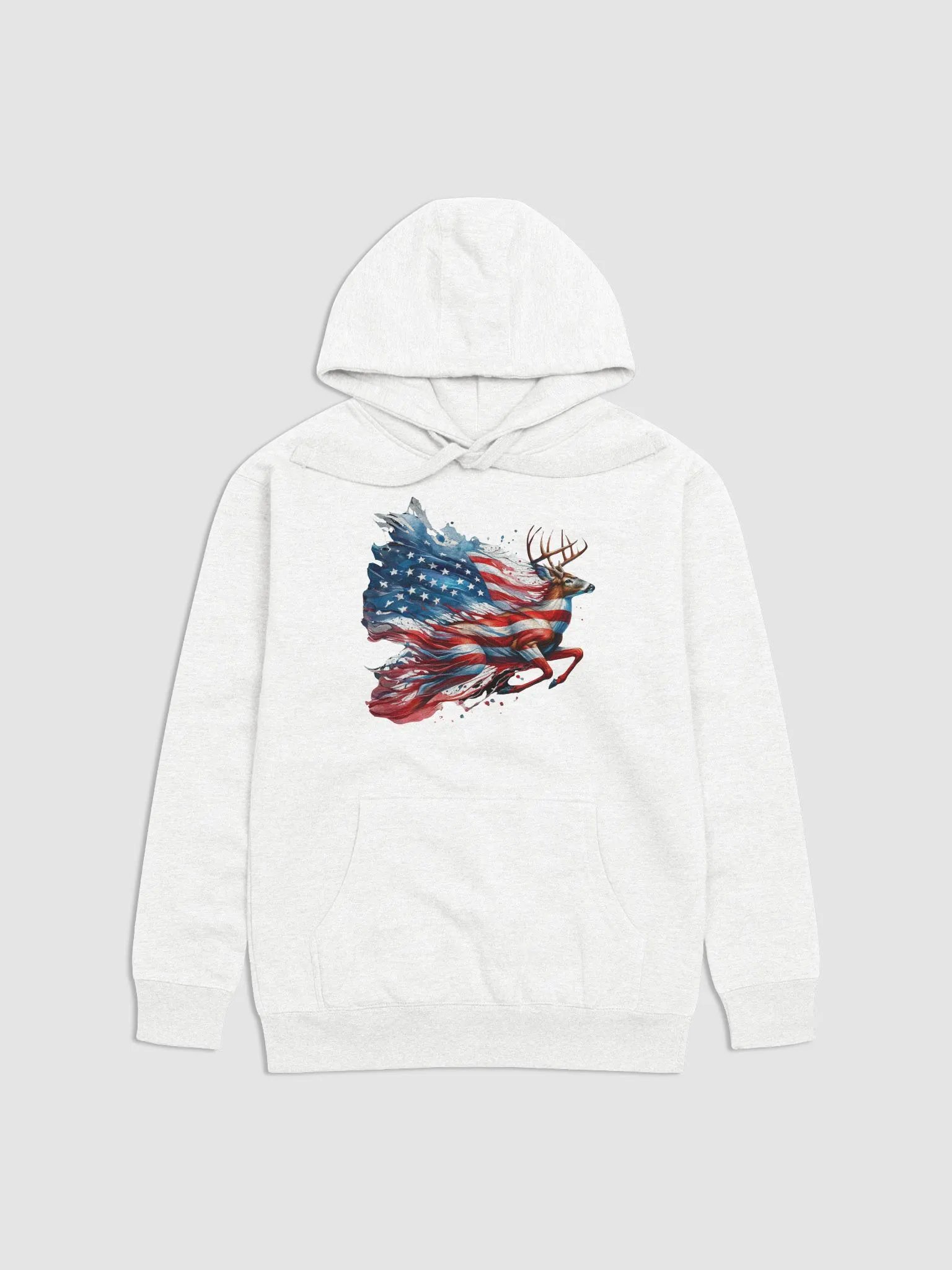 Patriotic Buck Unisex Hoodie product image (62)