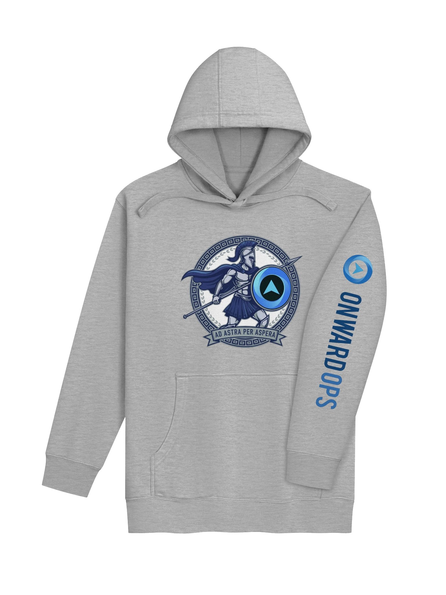 Onward Ops Warrior Cotton Heritage Premium Hoodie (Printed) product image (4)