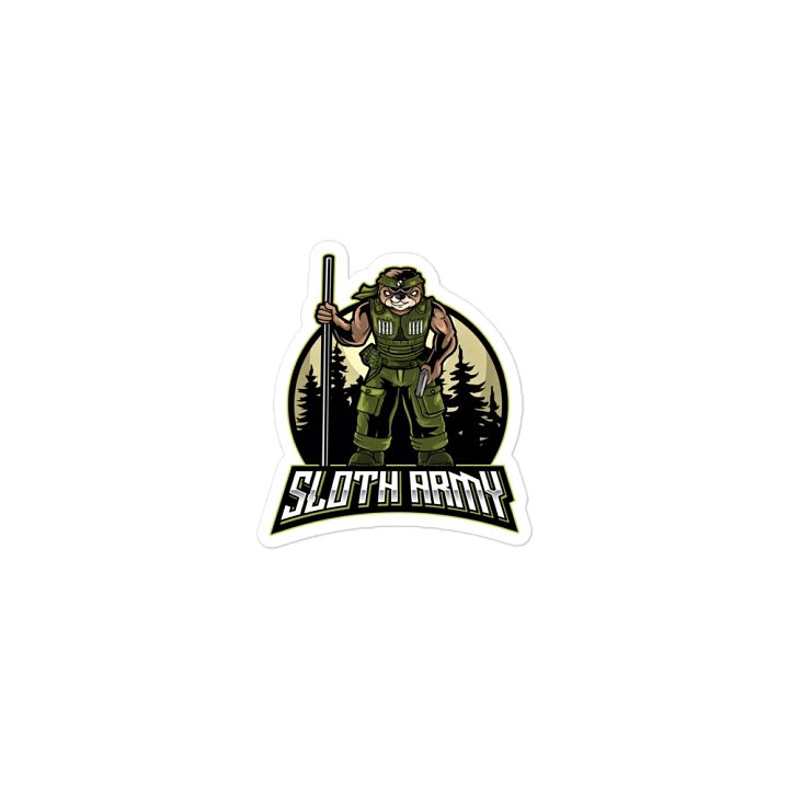 Sloth Army Magnet product image (1)
