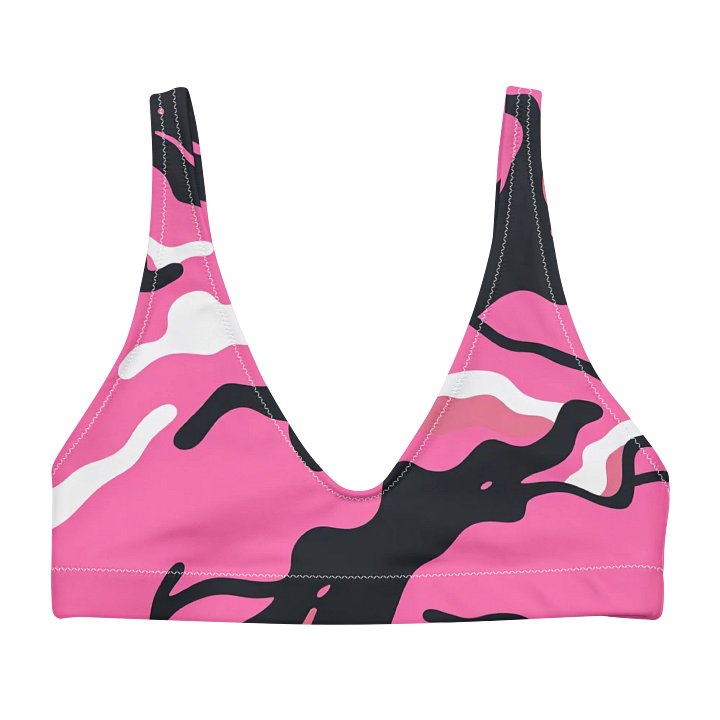 Pink Camo Recycled Sports Top product image (2)