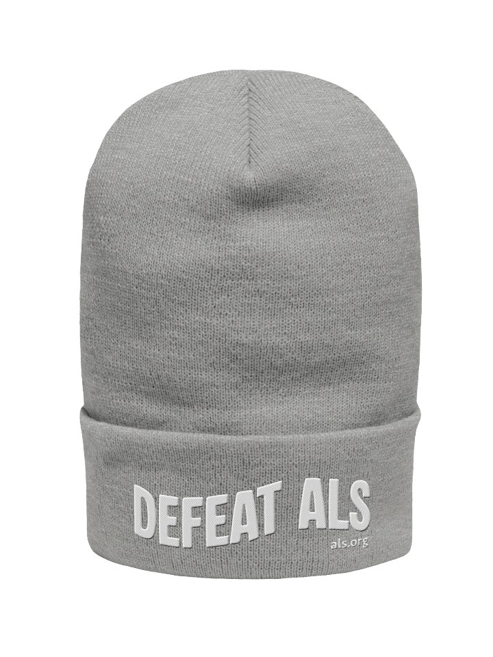 Defeat ALS Beanie - Wavy Text product image (2)