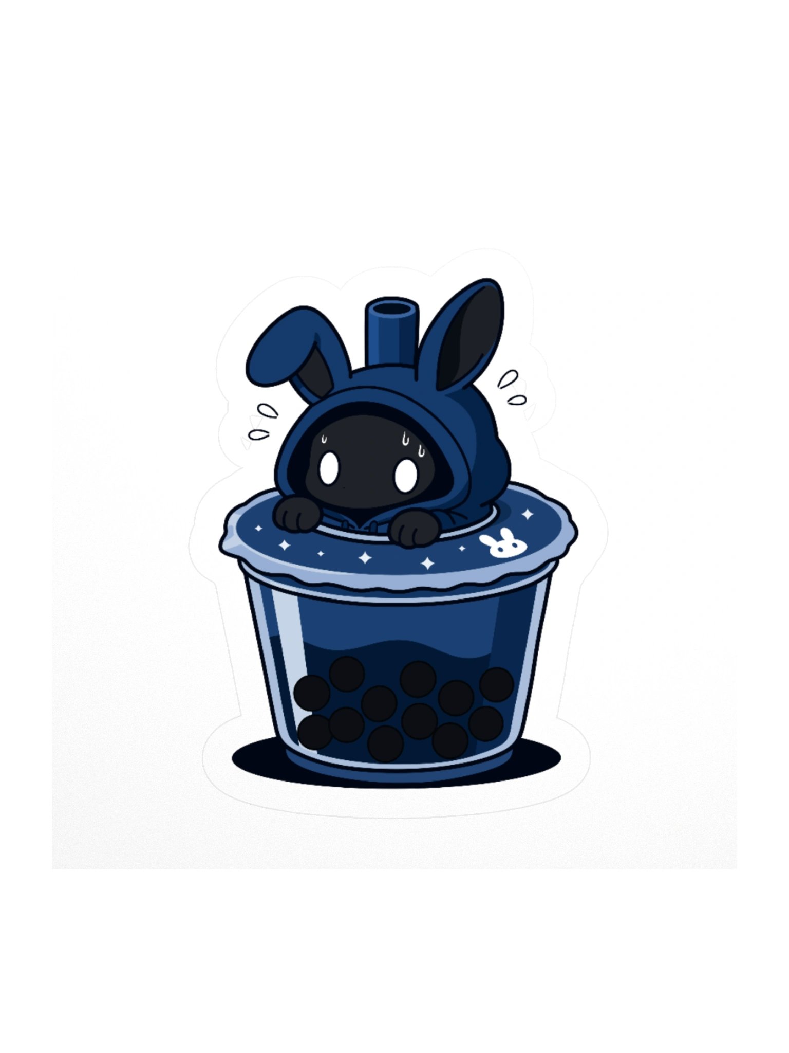Poochoki Midnight Boba Sticker product image (1)