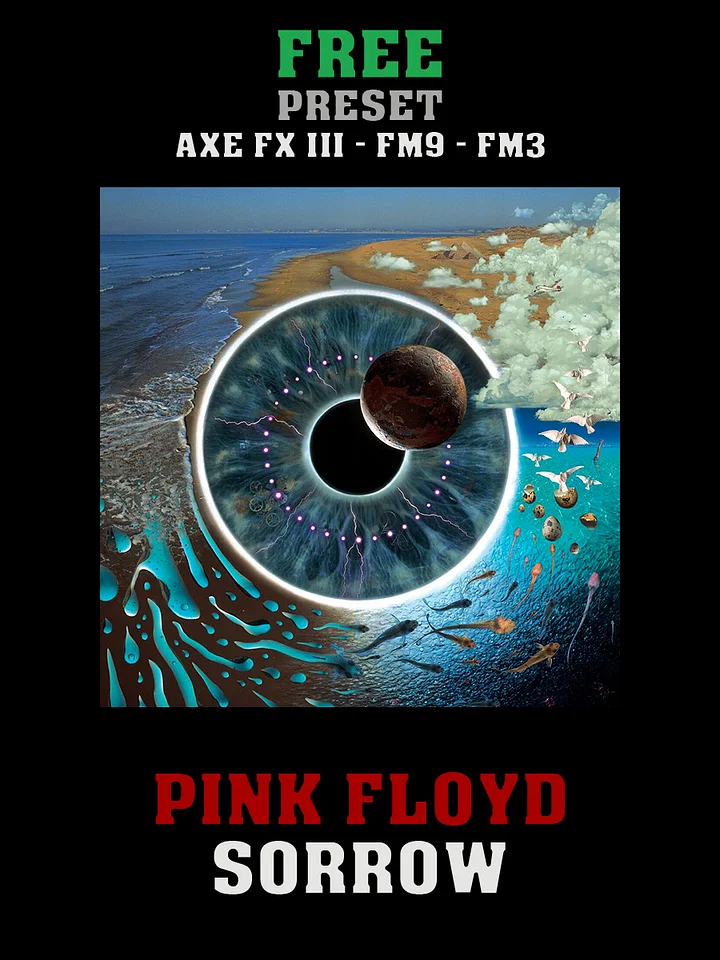 Pink Floyd - Sorrow (PULSE) | Free Preset | Axe FX III - FM9 - FM3 product image (1)