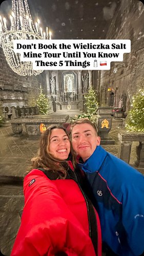 Ad | 👇 KEEP READING before booking the Wieliczka Salt Mine Tour 🧂🇵🇱

Wieliczka Salt Mine is one of the most popular day trips...