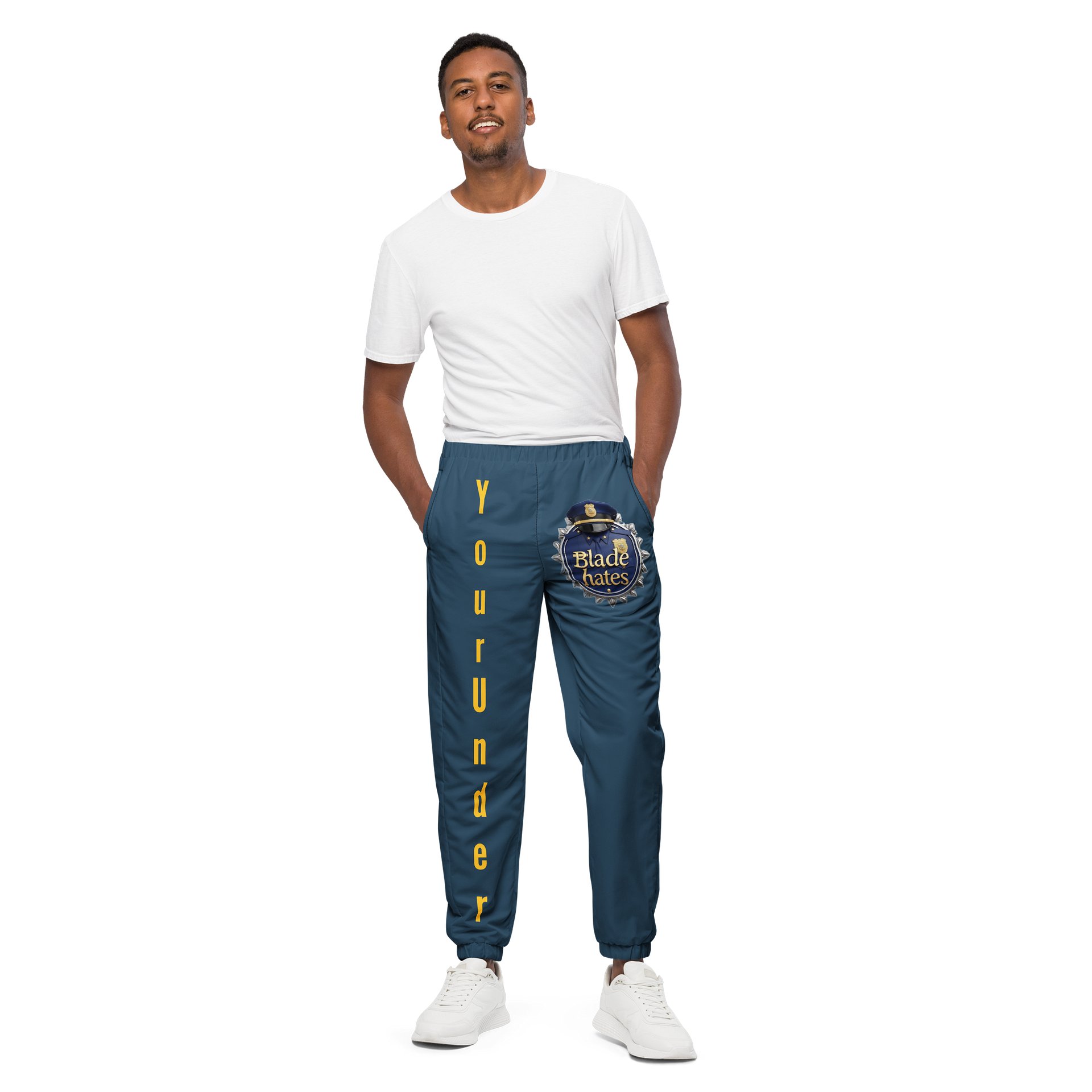 Blade Hates All-Over Track Pants product image (1)