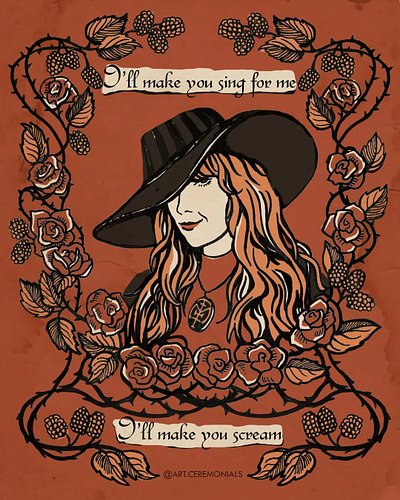 A legacy of hats🩸
They all Danced and they all Screamed somewhere in the woods, once.
 Whithout a doubt 🕯🌖🪾

Un legado de som...