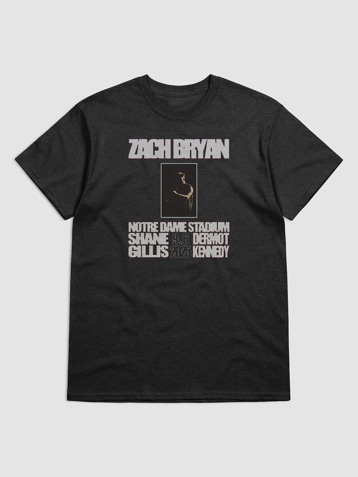 Zach Bryan Notre Dame Stadium Shane Dermot 2025 T-Shirt product image (1)