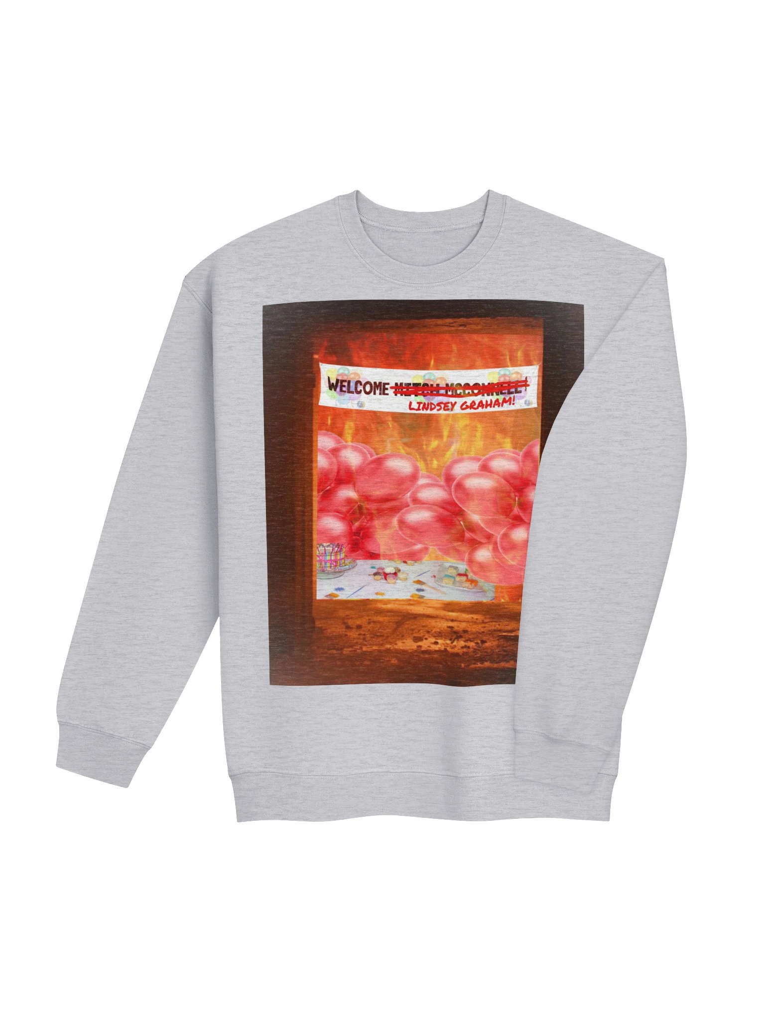 WELCOME LINDSEY GRAHAM! — SWEATSHIRT (LIGHT) product image (13)