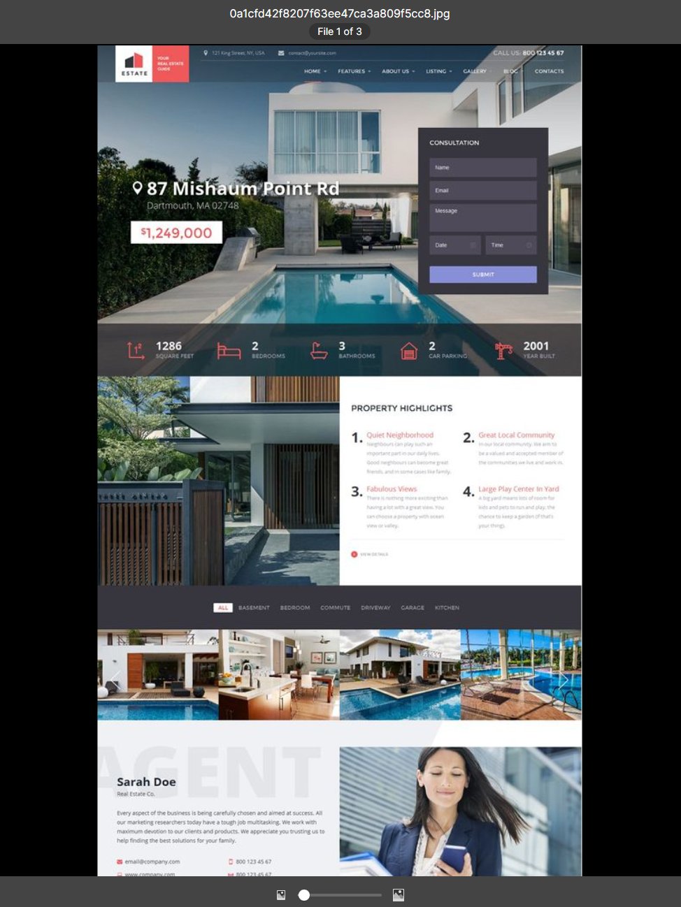 1000+ Responsive Website Themes & Templates – HTML5 / CSS / PHP / WordPress product image (3)