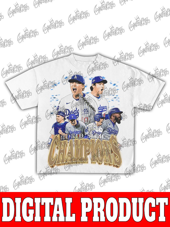 Los Angeles Dodgers World Series Champions 2025 Vintage Bootleg Graphic product image (2)