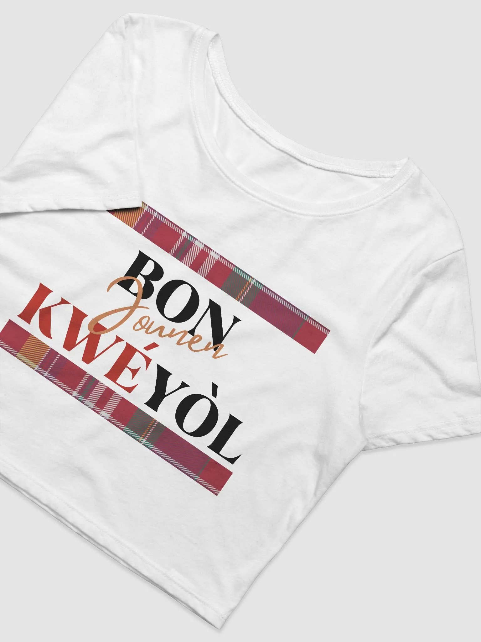 Jounen Kwéyòl Women's Crop Tee product image (15)