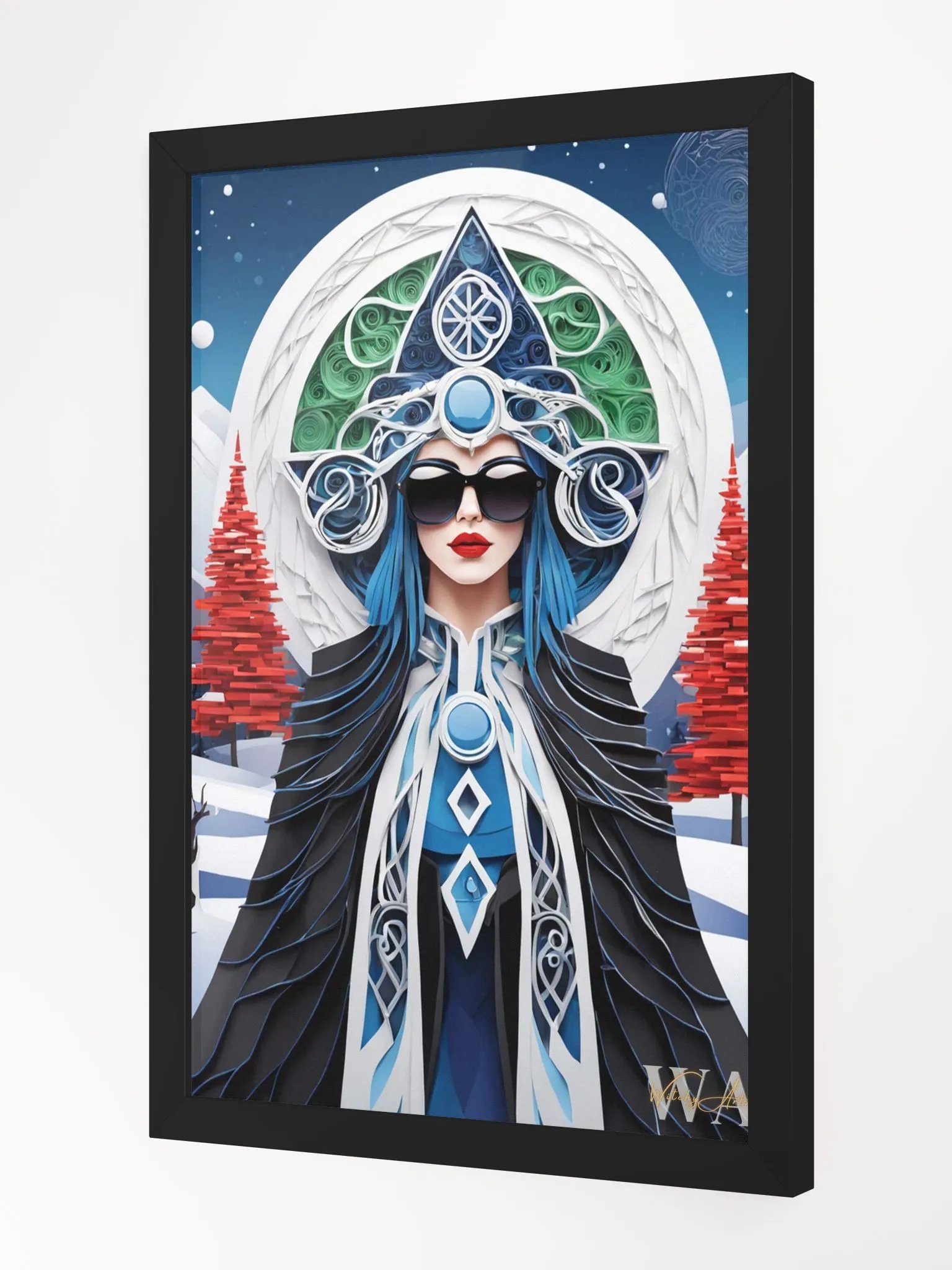 Winter Wiccan 07 - Framed Matte Poster product image (8)