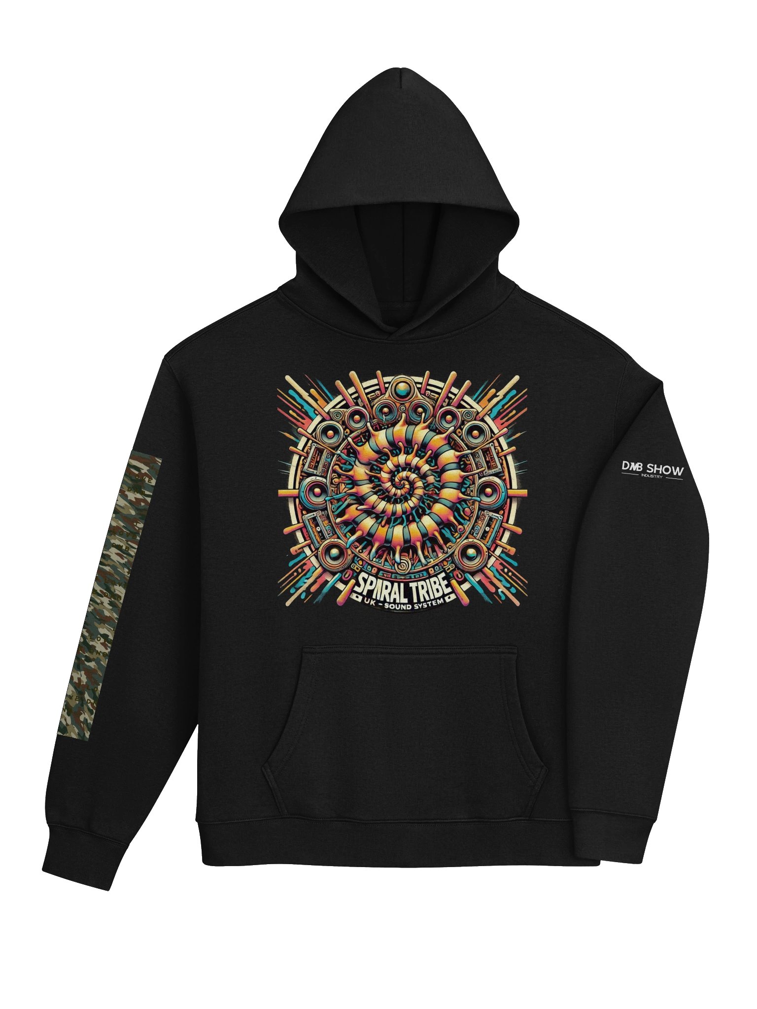 SPIRAL BEATS Oversized Hoodie product image (4)