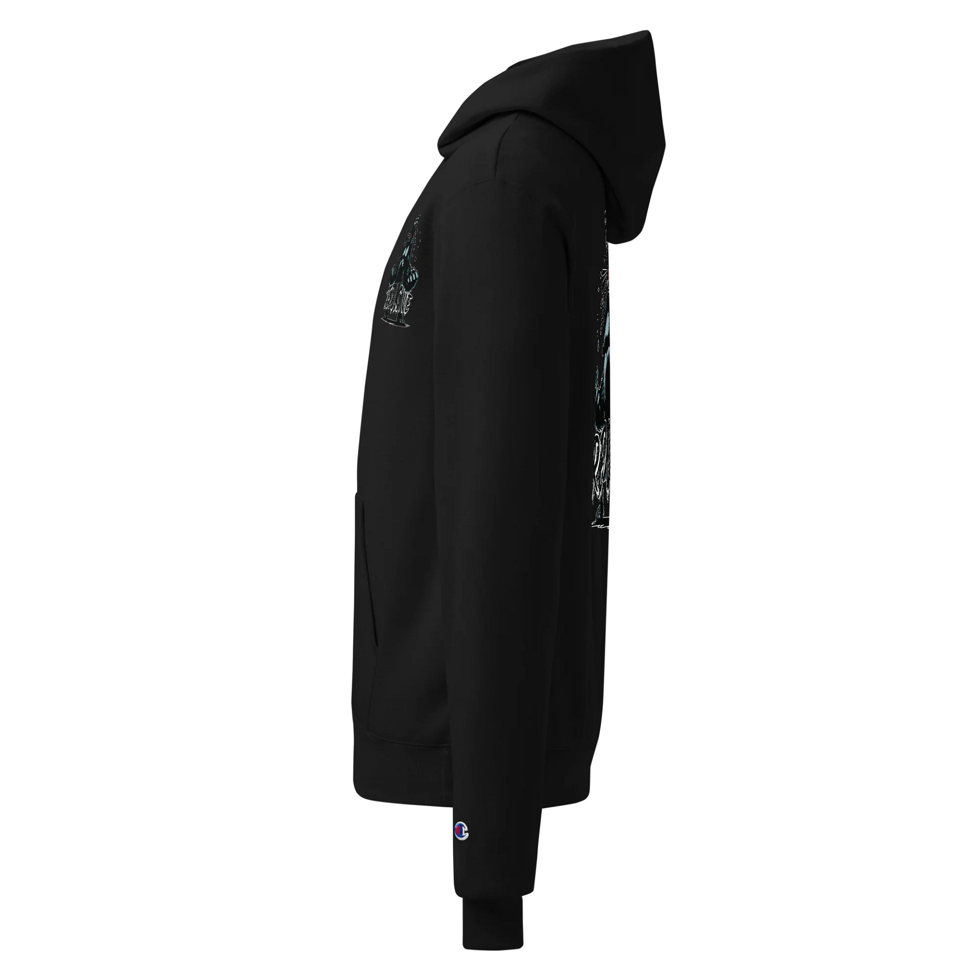 Repulsive “Gorilla Rage” Hoodie - Premium Champion Hoodie product image (3)
