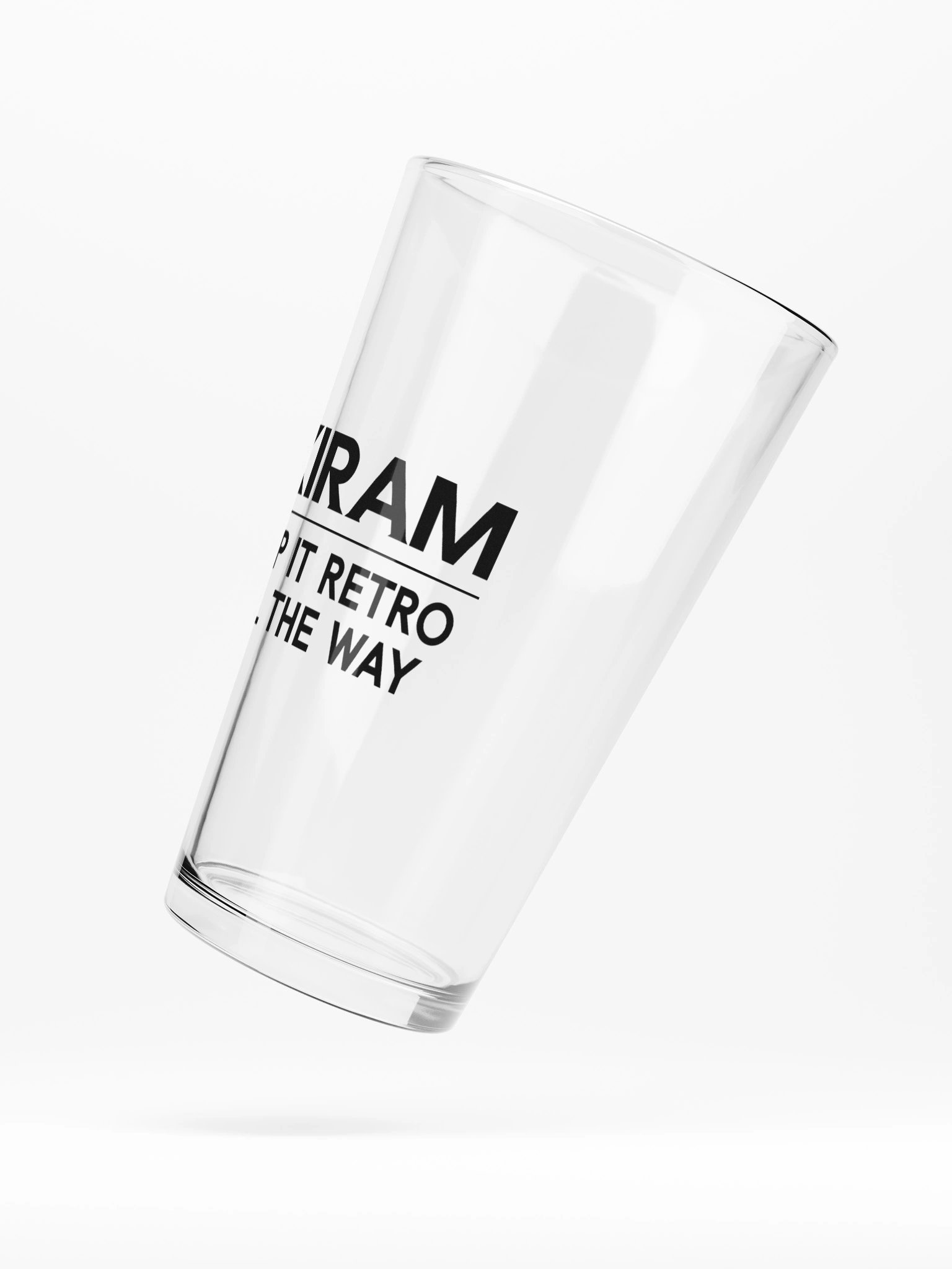 Exiram Shaker Pint Glass product image (5)