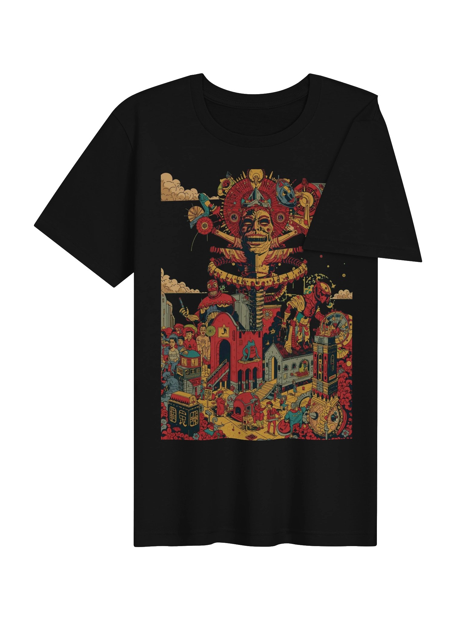 Mechanical Dreams Unleashed Lightweight T-Shirt product image (7)
