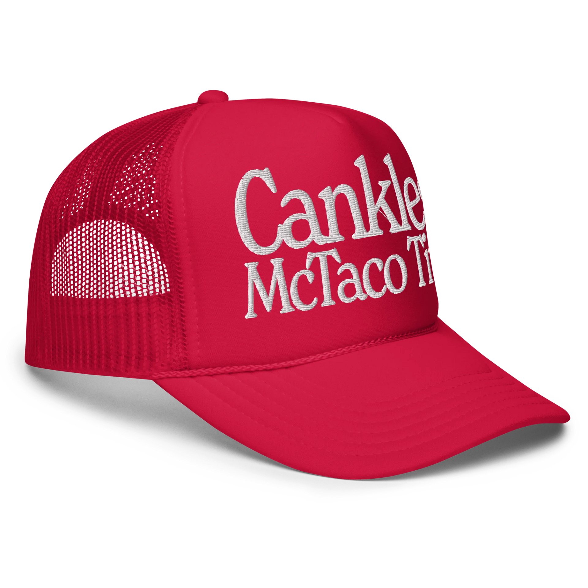 Cankles Red Trucker Hat product image (3)