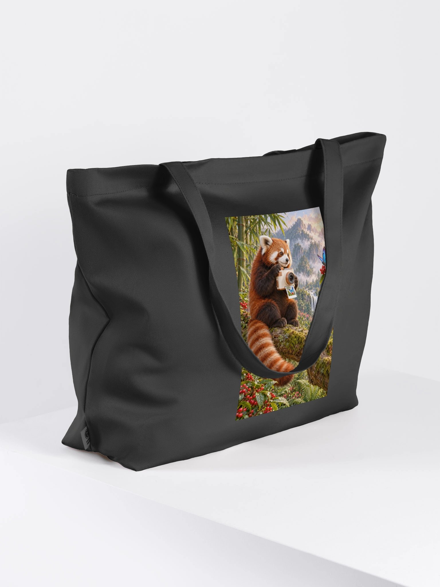 Berry Focus Cotton Tote product image (4)