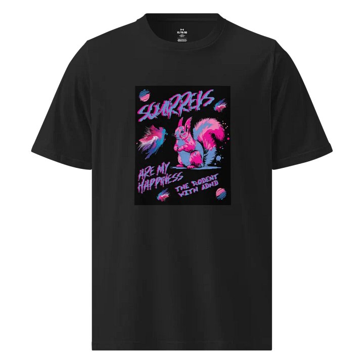 SQUIRRELS ARE MY HAPPINESS UNDERARMOUR TEE product image (1)