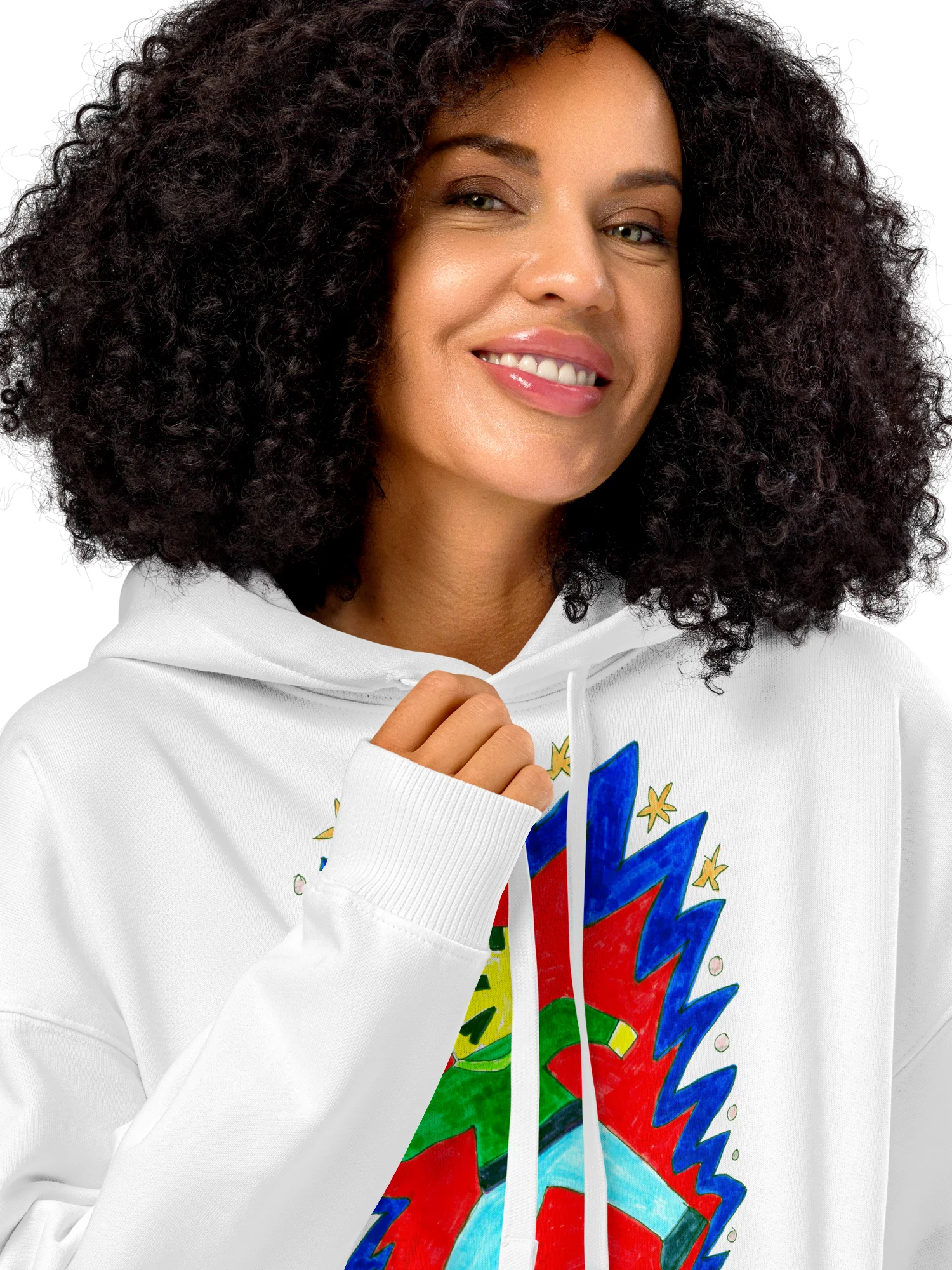Abstract Dynamic Leap Unisex Hoodie product image (2)
