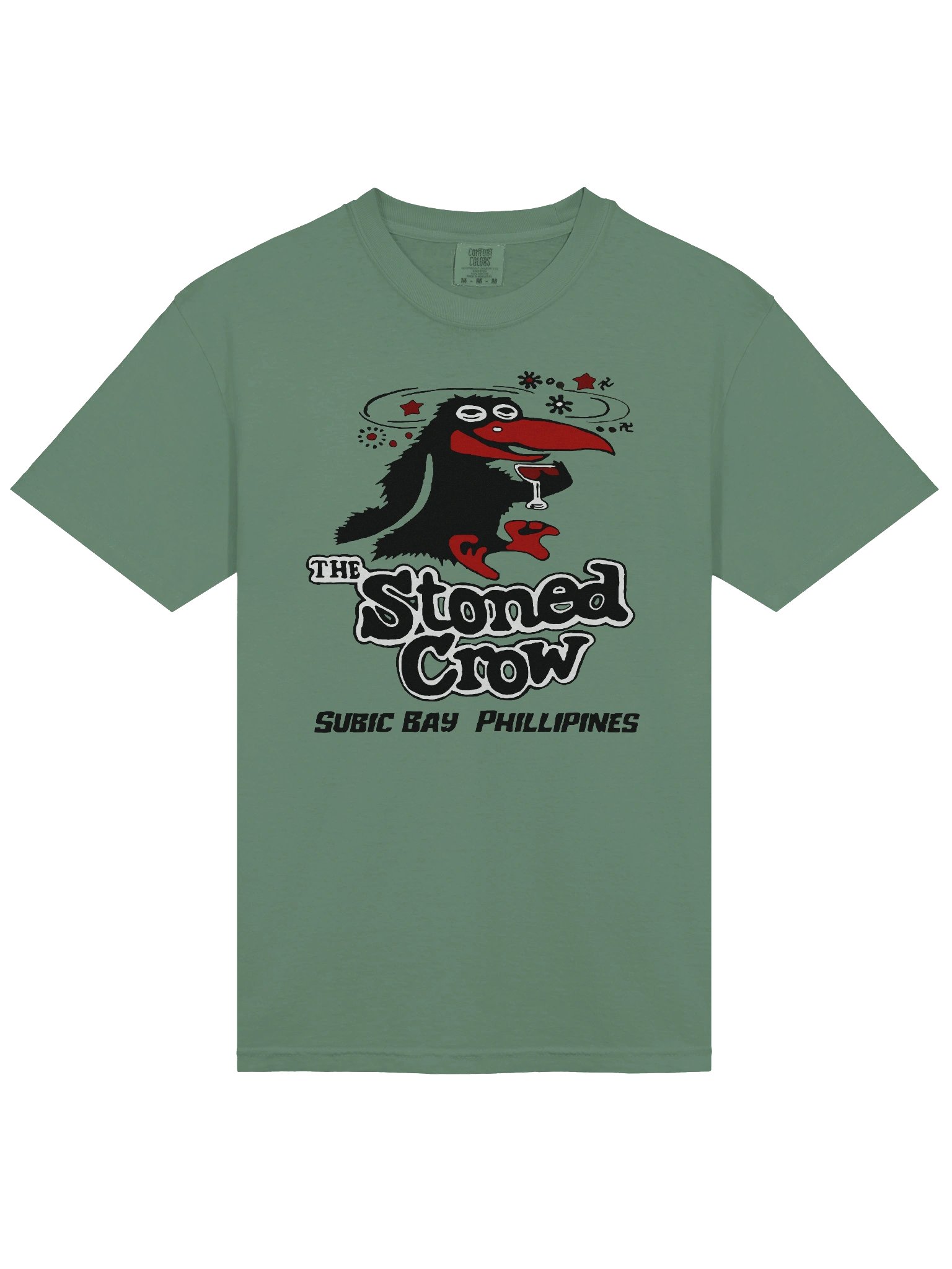 The Stoned Crow Heavyweight T-Shirt product image (3)