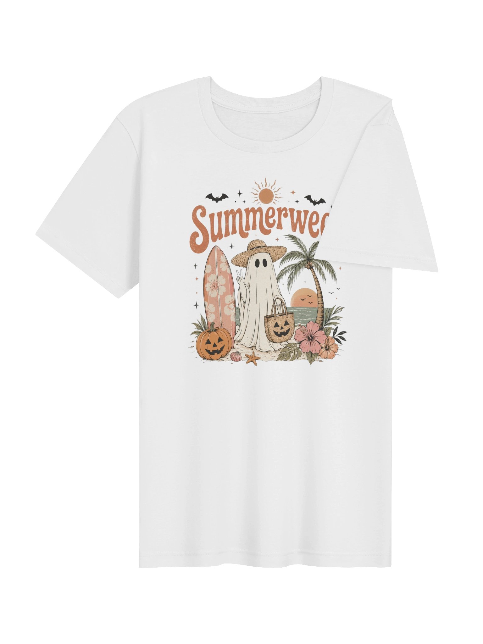 Summerween Ghost Beach Tee product image (147)