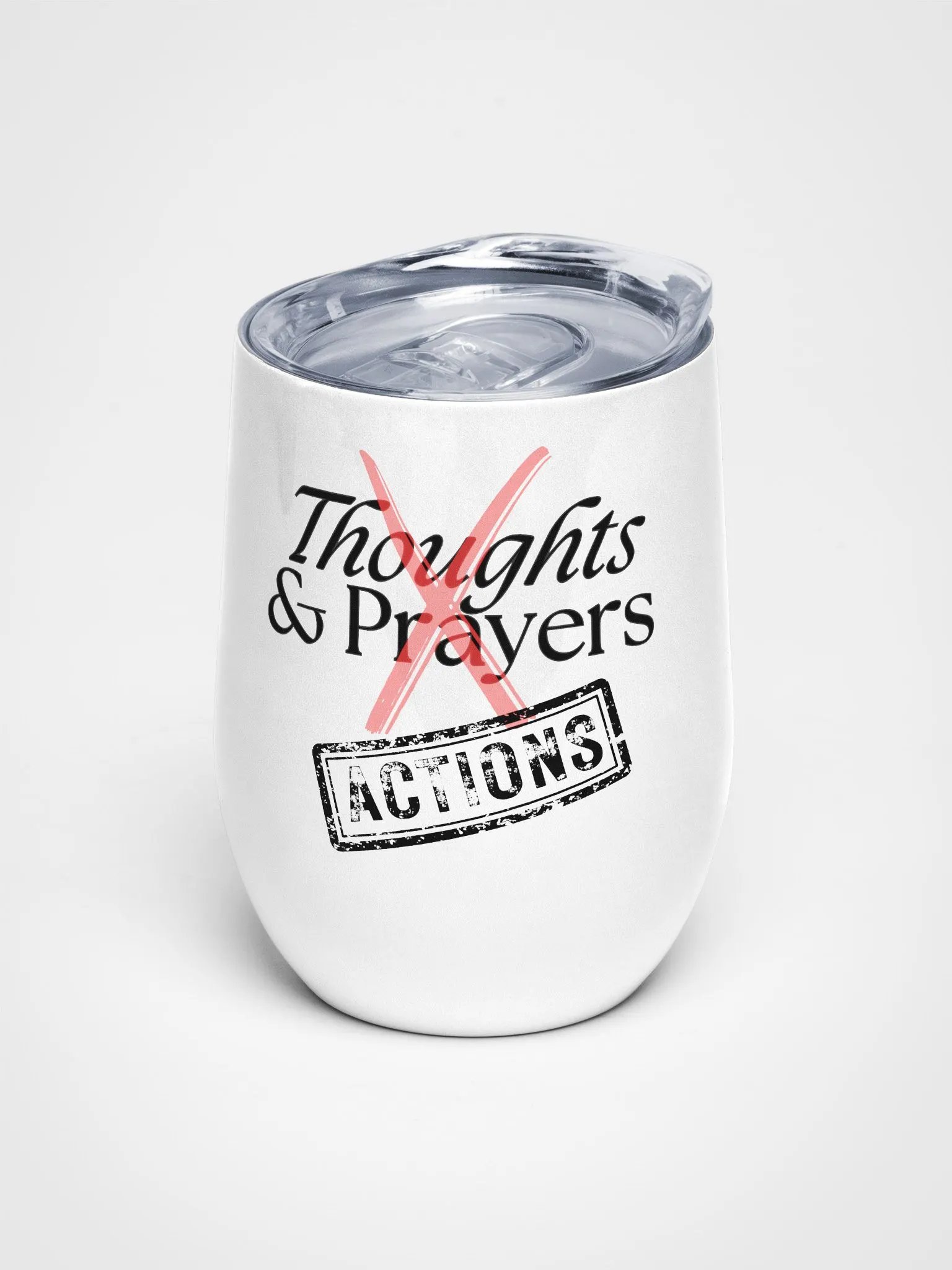 No More Thoughts & Prayers Tumbler product image (1)