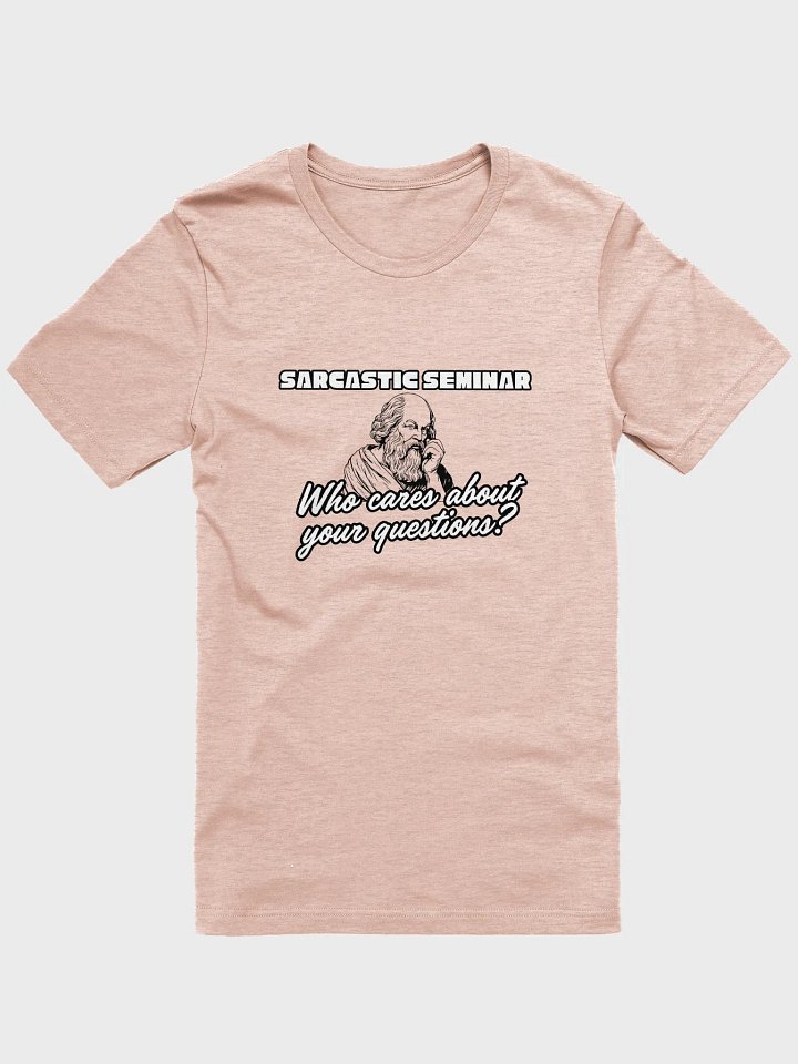 Sarcastic Seminar T-shirt product image (1)