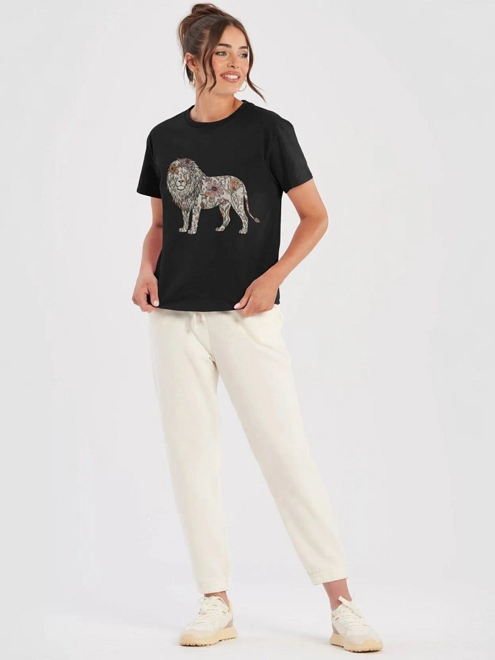 El Dorado Atelier T Shirt - Floral Lion Design product image (1)