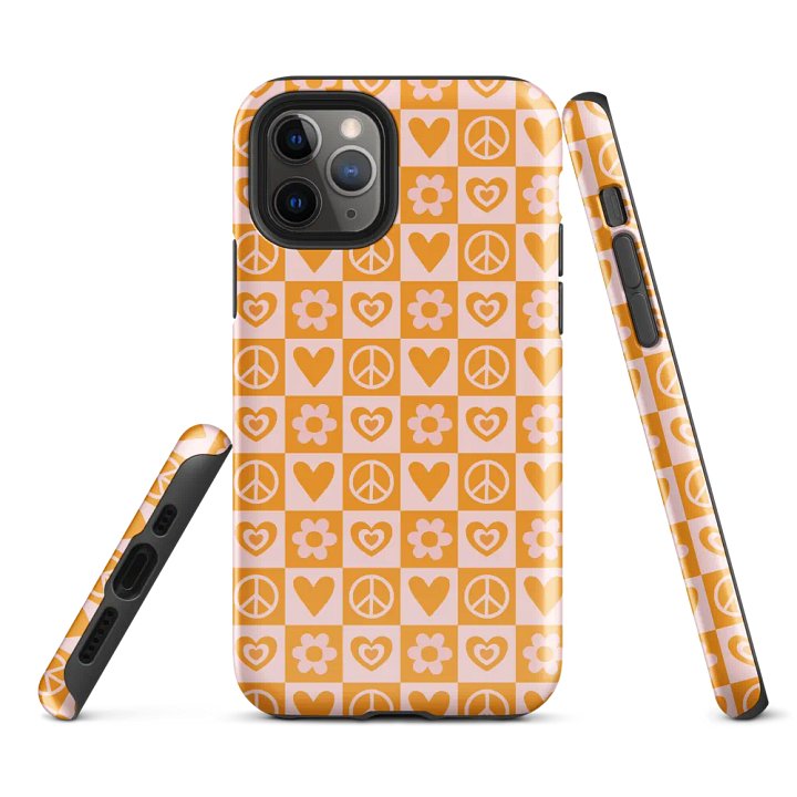 Peace, Love, and Harmony Tough Case for iPhone® product image (2)