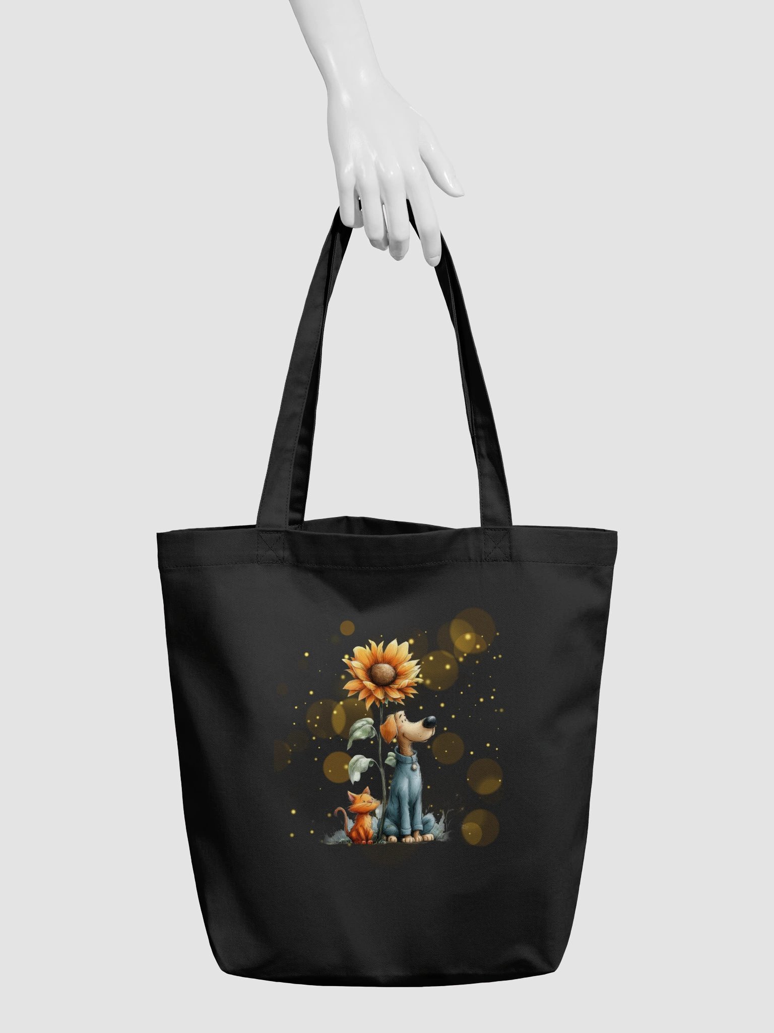 Sunflower Dog and Cat Tote Bag product image (6)