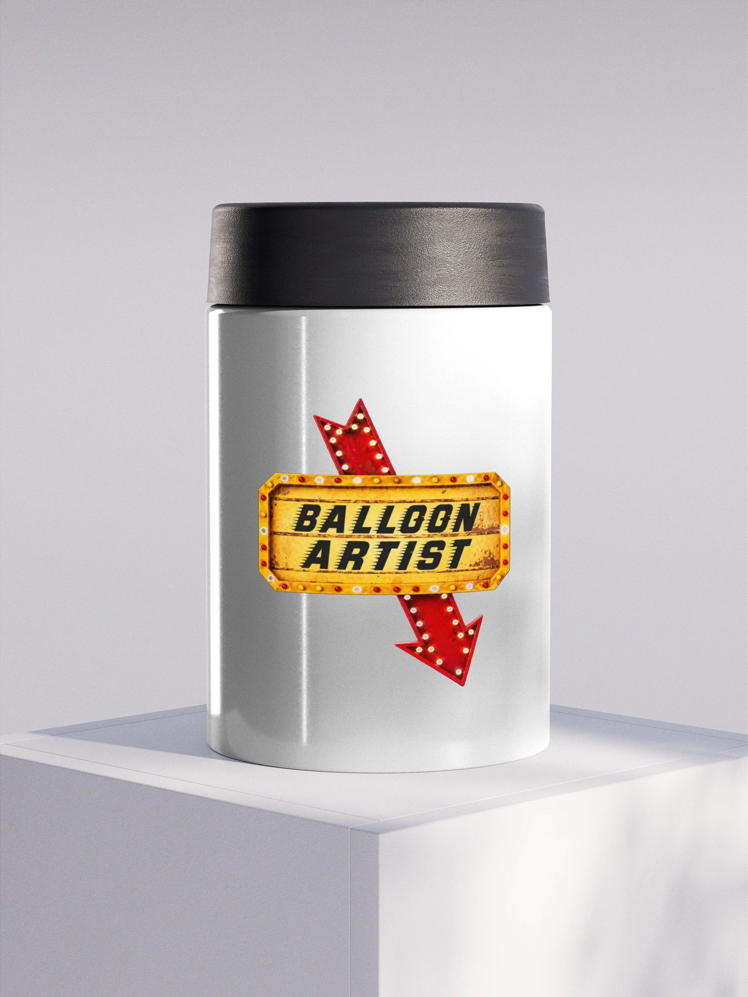 Balloon Artist Showtime Stainless Steel Koozie product image (1)