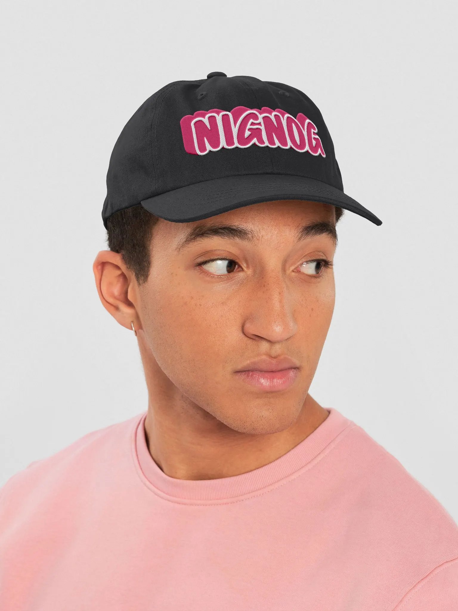 PINK NigNog Dad Hat product image (6)