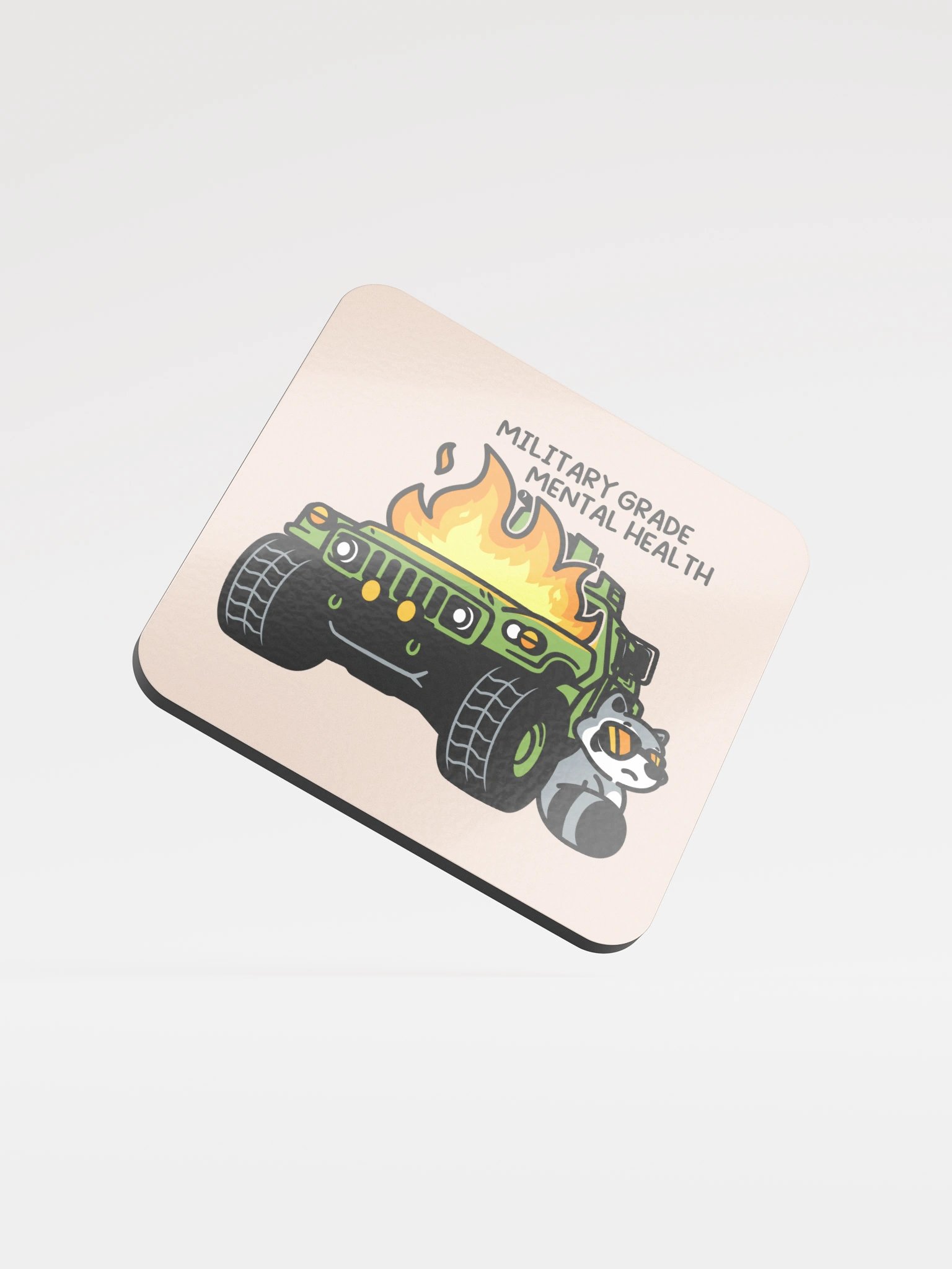 Military Grade Mental Health Coaster product image (1)