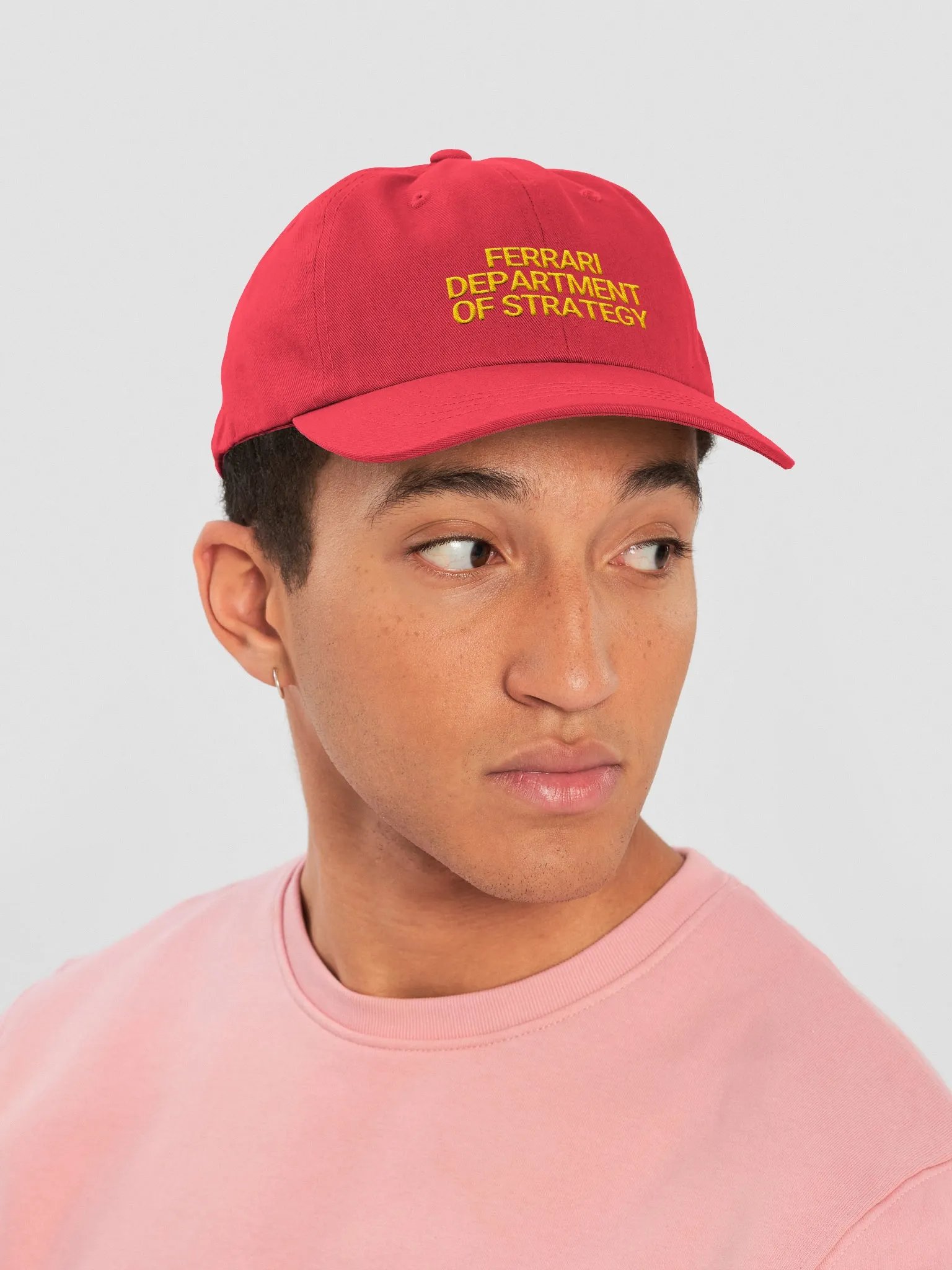 ferrari department of strategy cap / hat - 100% cotton product image (11)