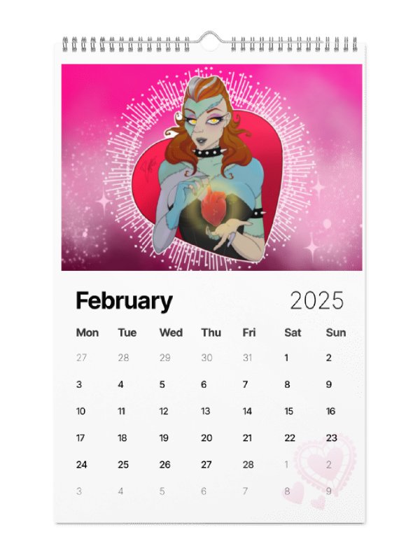 2025 Pinup-tober Calendar product image (33)