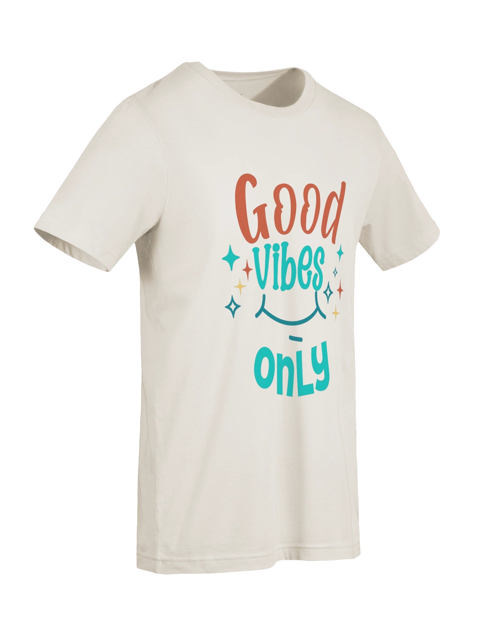 Good Vibes Only – Retro Positive Graphic T-Shirt product image (87)