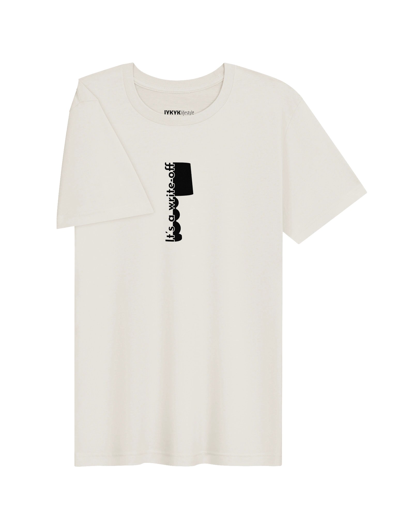 It's A Write-Off | White | Unisex Bella+Canvas Soft T-Shirt product image (3)