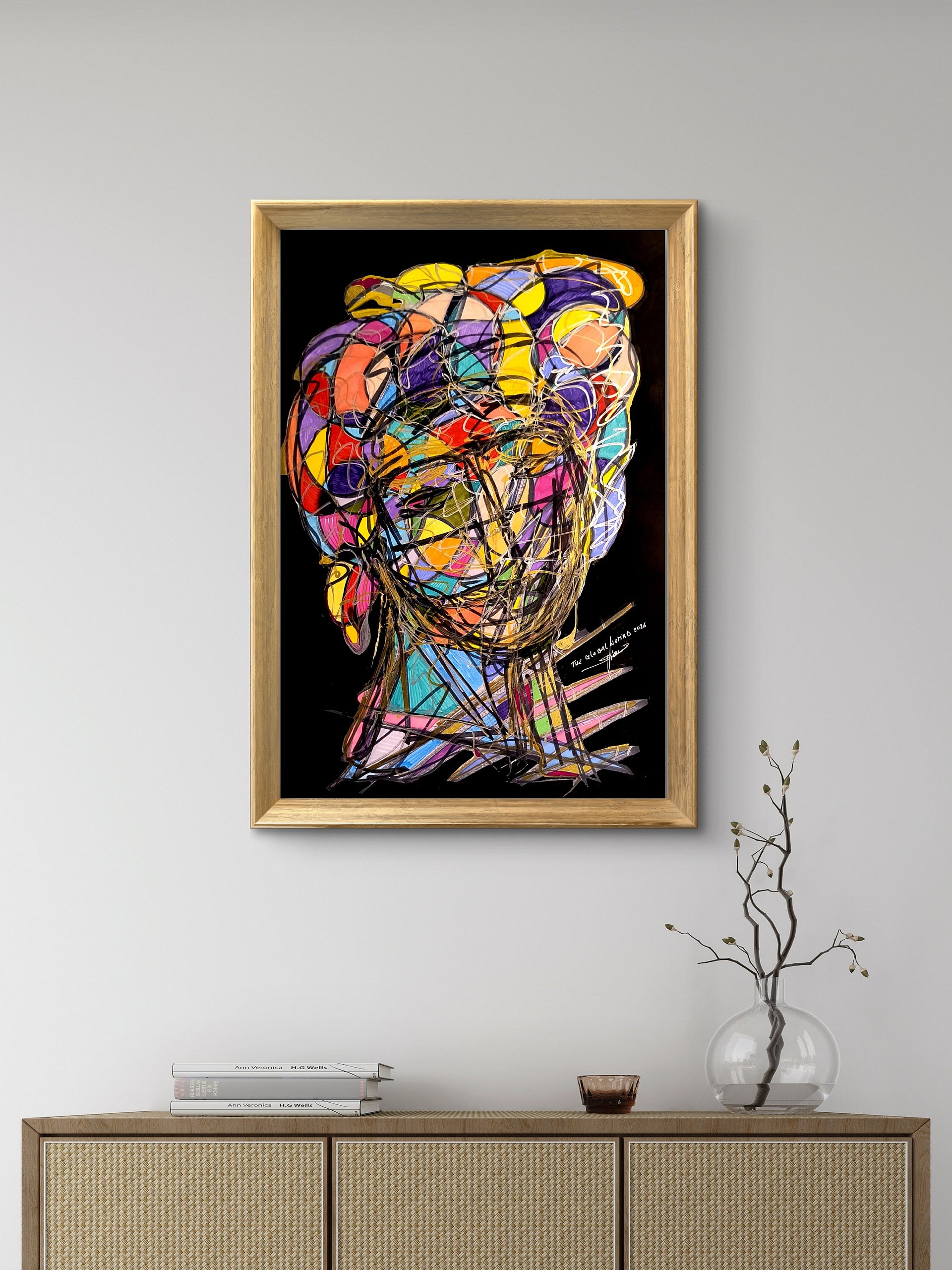 The Global Nomad 2026 — Fine Art Print with Frame product image (127)
