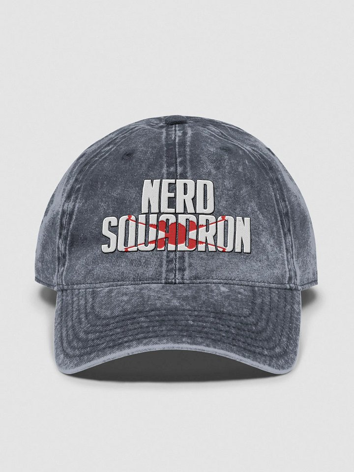 Nerd Squadron Vintage Wash Dad Hat product image (1)