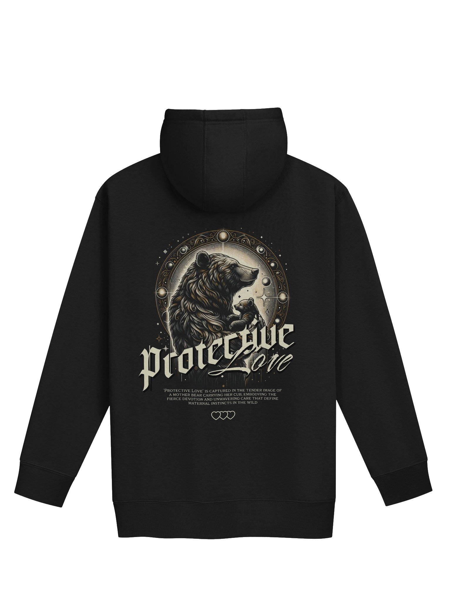 Bear Family Hoodie: Protective Love and Comfort Combined product image (2)