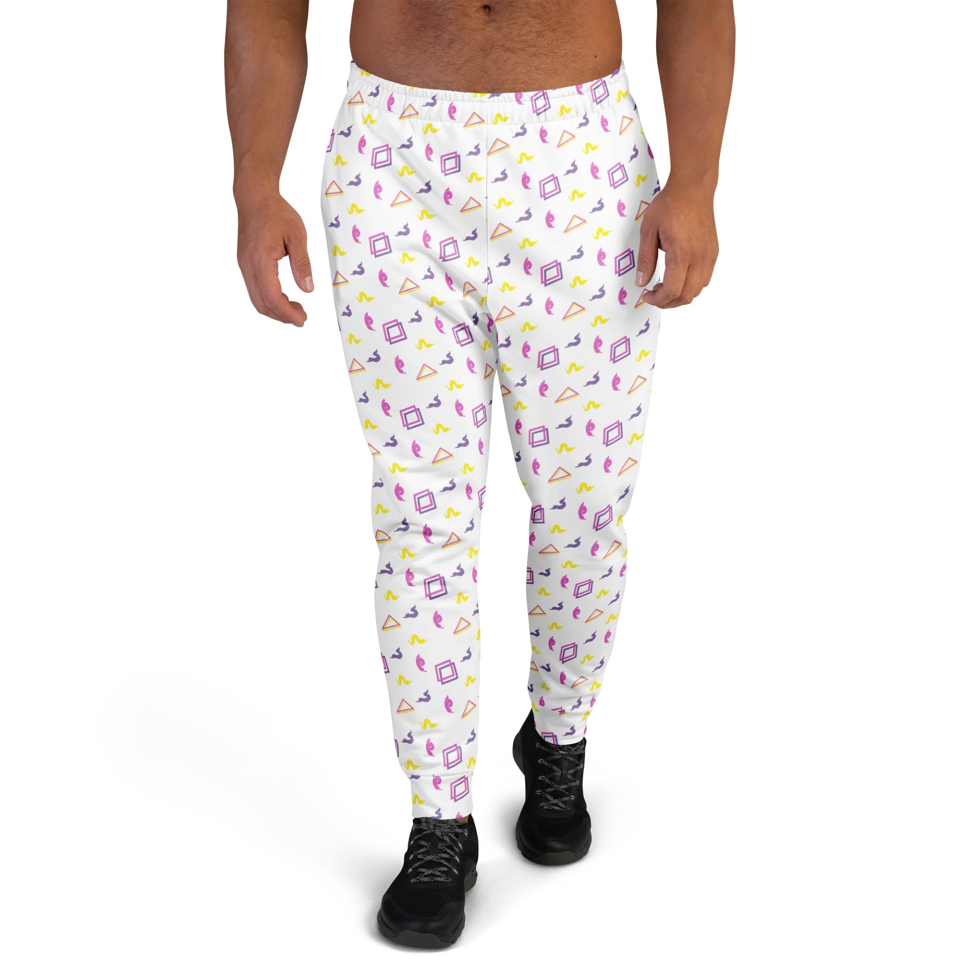 Oh Worm? white recycled joggers product image (2)