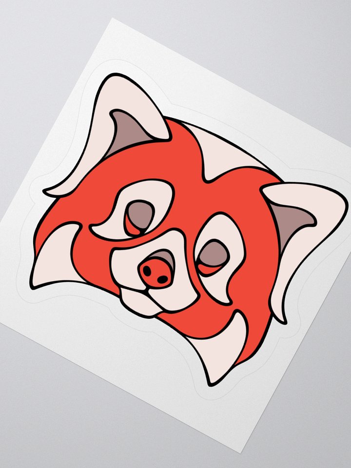 Red Panda - Small/Medium Kiss Cut Sticker product image (2)