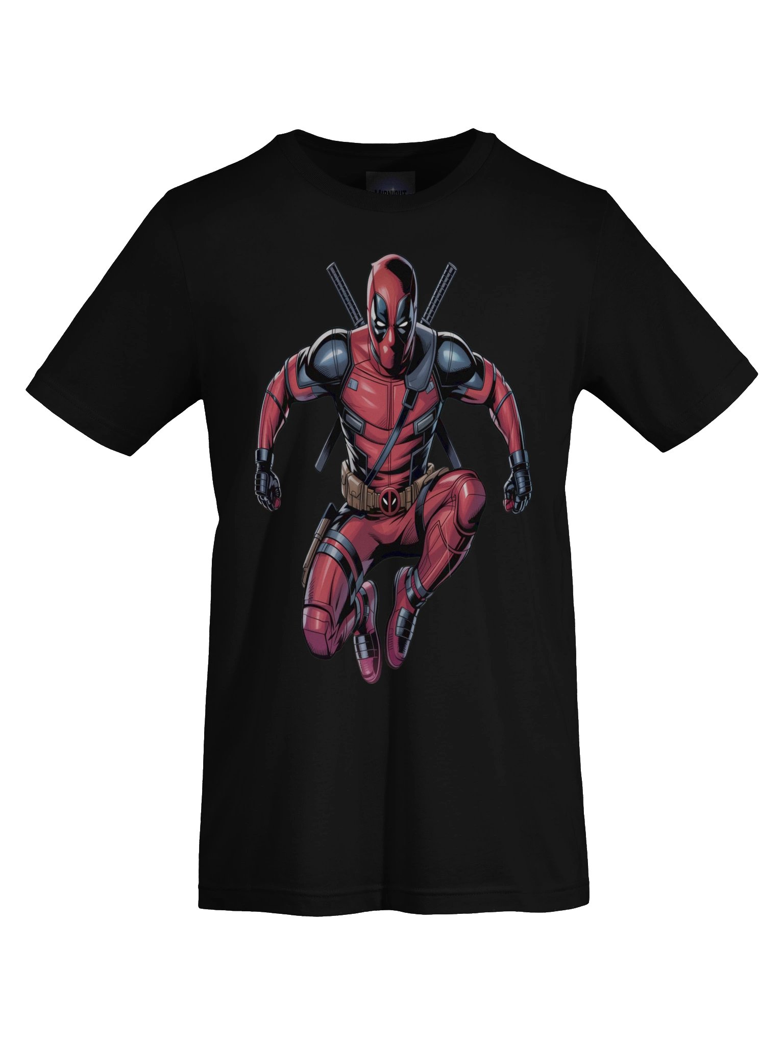 Deadpool Crouching Chaos Supersoft T-Shirt product image (1)