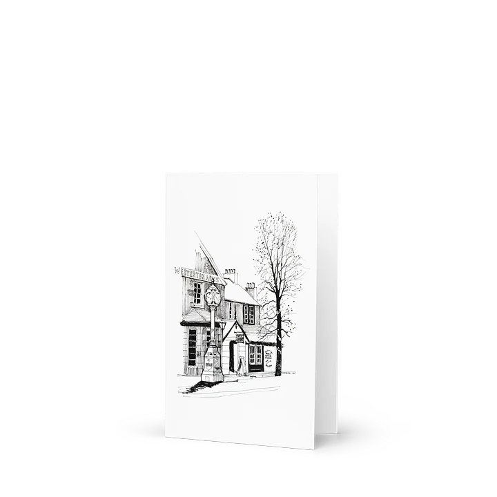 Westerton Arms & The Paterson Clock - Greeting Card product image (1)