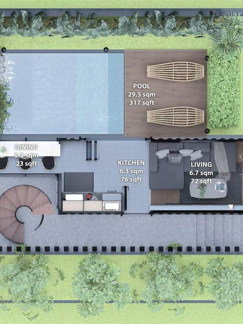 Shipping Container House 03 - Drawings\Blueprints CAD + PDF - Metric & Imperial product image (9)