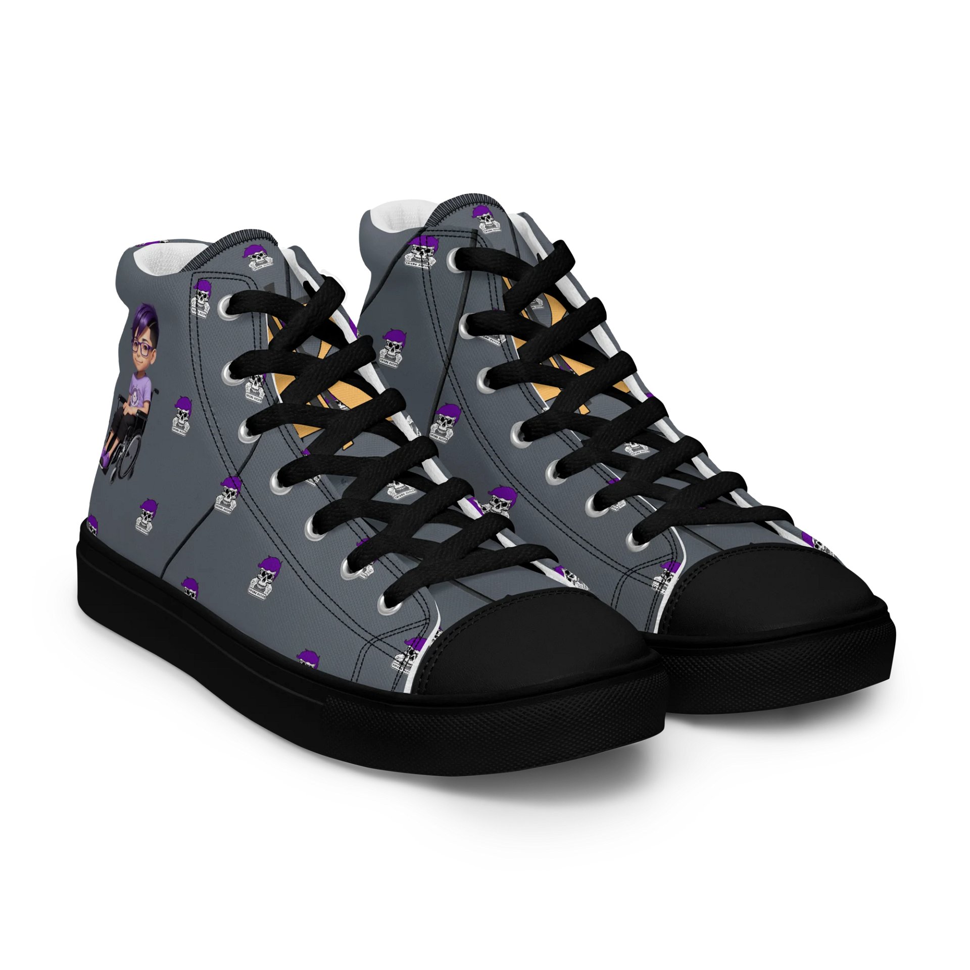 Enigma Women's High Top Canvas Shoes product image (8)