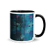 Ethereal Dreams Coffee Mug - White with Black Accents