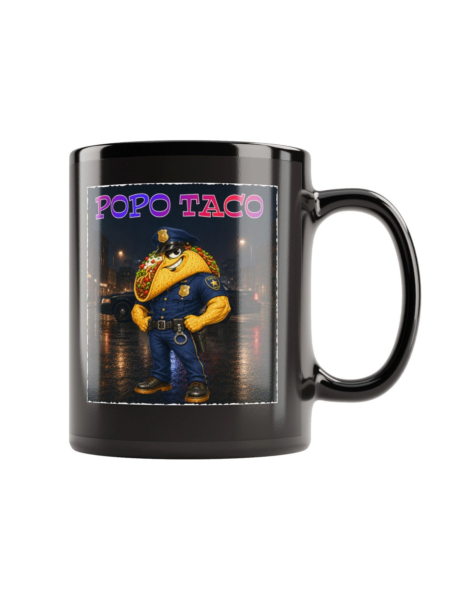 POPO TACO Cop Taco Mug -Taco Family collecion product image (3)